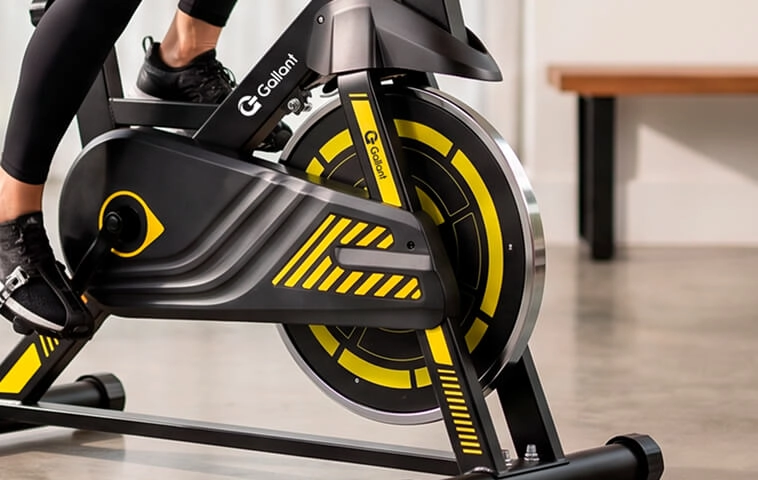 Roda de inércia da Bicicleta Ergométrica Spinning Magnética Gallant Start